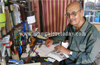 M’lore’s mentor of calligraphy, compiler of scrap-books no more